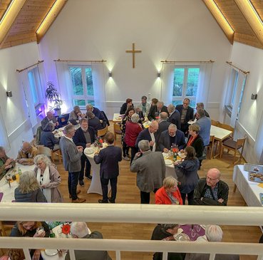 Bilder vom Jubiläum - Festemfpang im Gemeindehaus