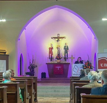 Bilder vom Jubiläum - Begrüßung